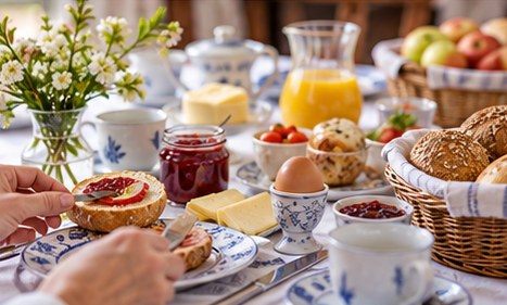 Breakfast room at MusterPension